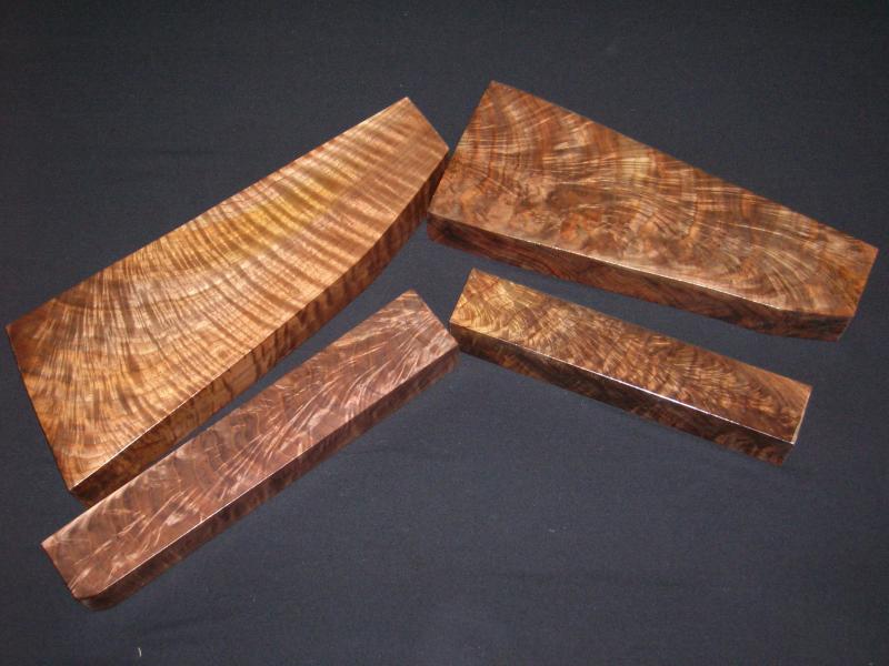 Examples of premium two peice rifle/shotgun blanks we offer. 